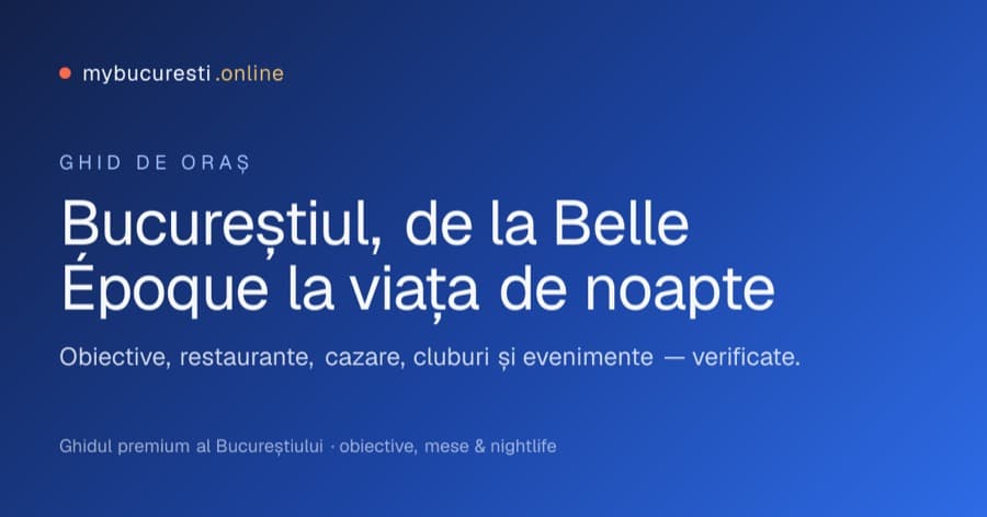 MyBucuresti.online — București